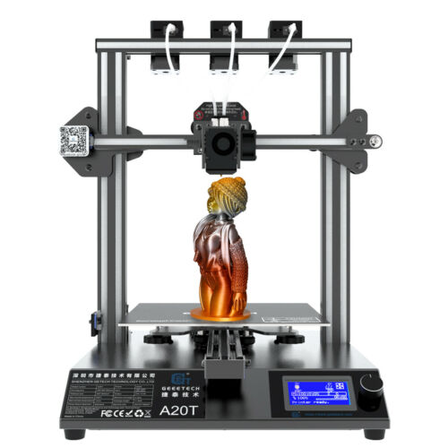 Geeetech A20t 3d Printer Mix-color Triple Extruders For 3d Touch From Usa