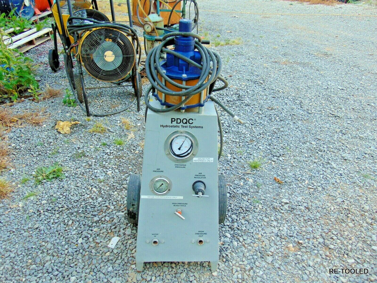 Pdqc 3600psi Hydrostatic Test Pump System With Hose Mis Group