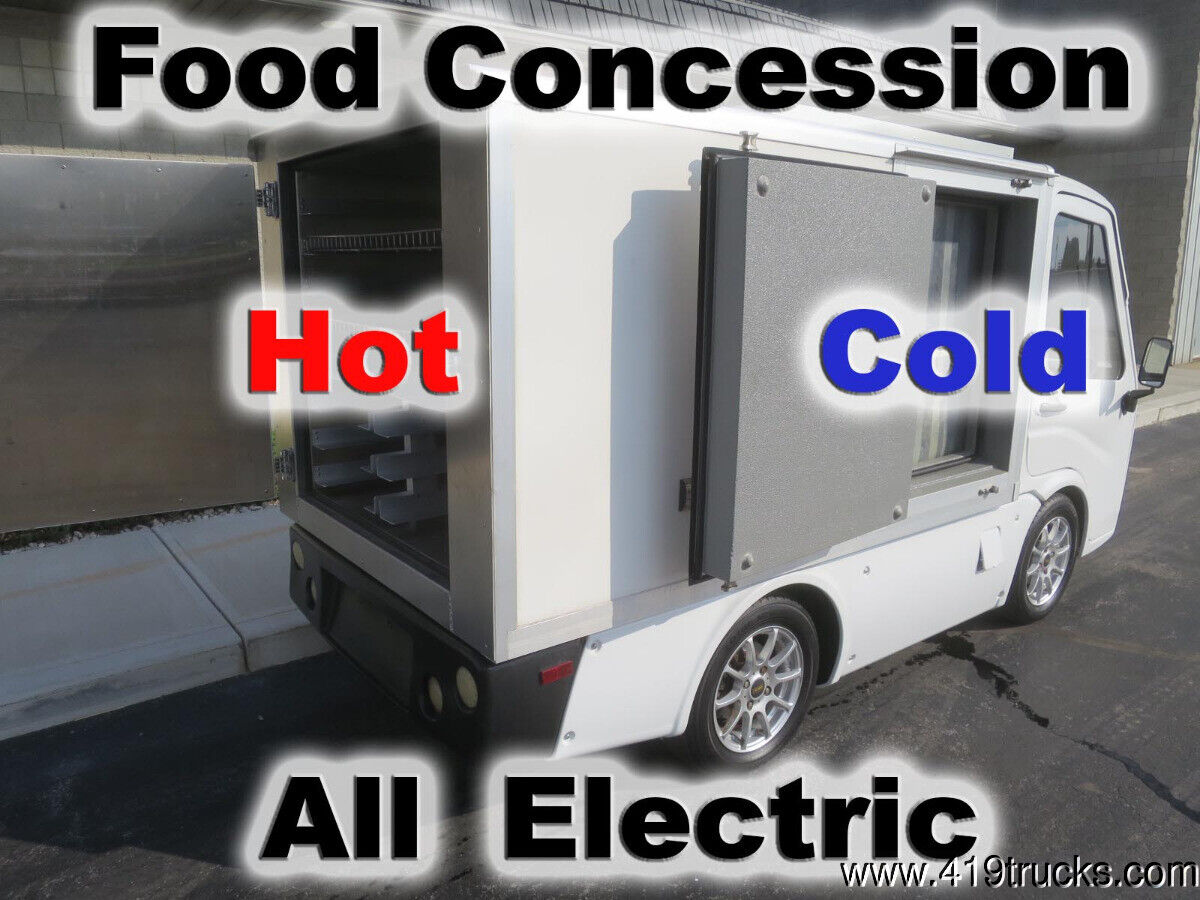 Club Car Electric Food Vending Vendor Consessions Cart Street Wagon Truck