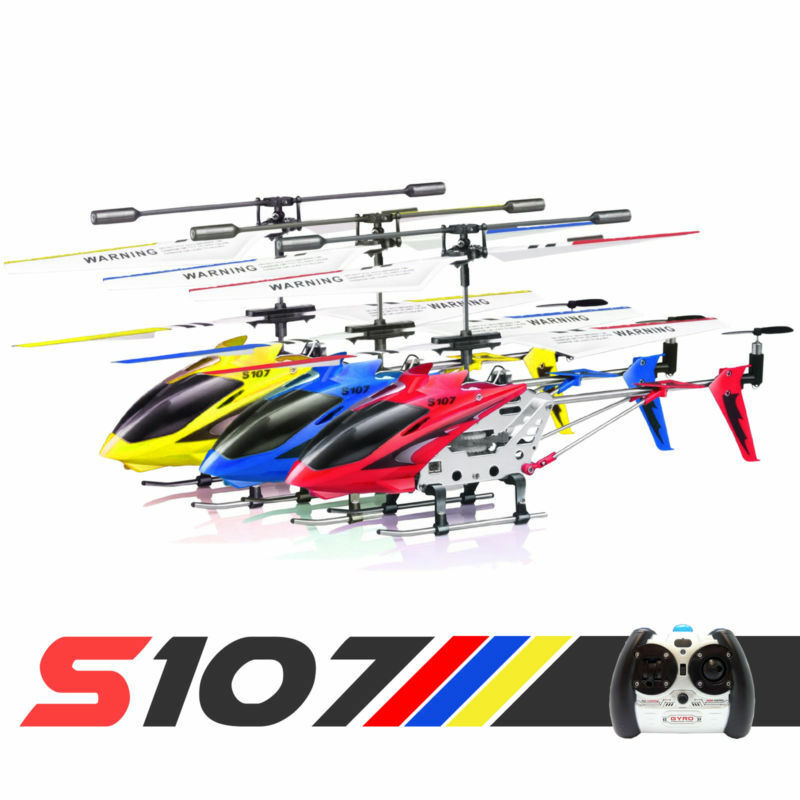 Syma S107g 3.5ch Rc Helicopter Phantom Metal Mini Remote Control Helicopter Gyro