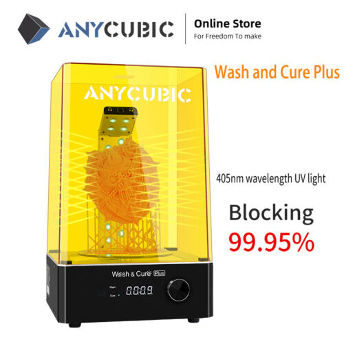 Anycubic Wash And Cure Plus Led Indicator For Sla Lcd 3d Printer Elegoo Saturn