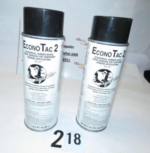 2-pack Econotac 2 Spray Adhhesive Aerosol - 17 Oz. (pack Of 2)  From Airtech