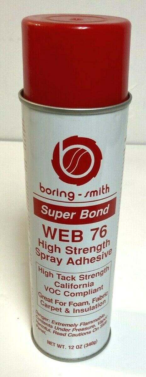 Boring-smith Super Bond Web 76 High Strength Spray Adhesive Bsiweb76