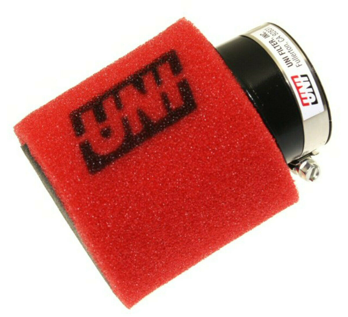 Uni Filter Angled Clamp-on Dual Layer Pod Air Filter 44mm For 150cc - 232cc Gy6