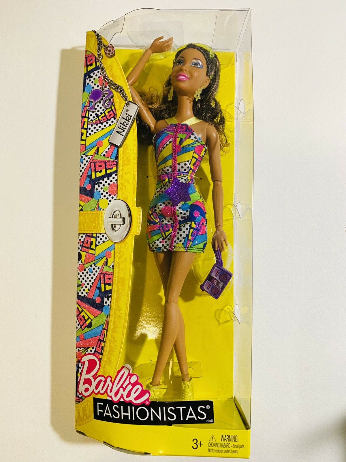 Barbie Fashionistas 2011 Nikki Doll Mattel N4844 W3899 Toy 12" New *please Read*