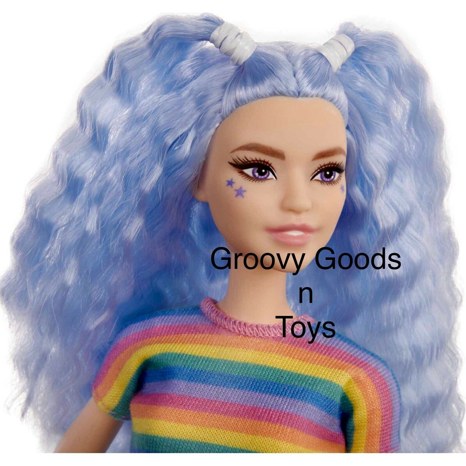 Barbie Fashionista Doll 170 With Blue Hair