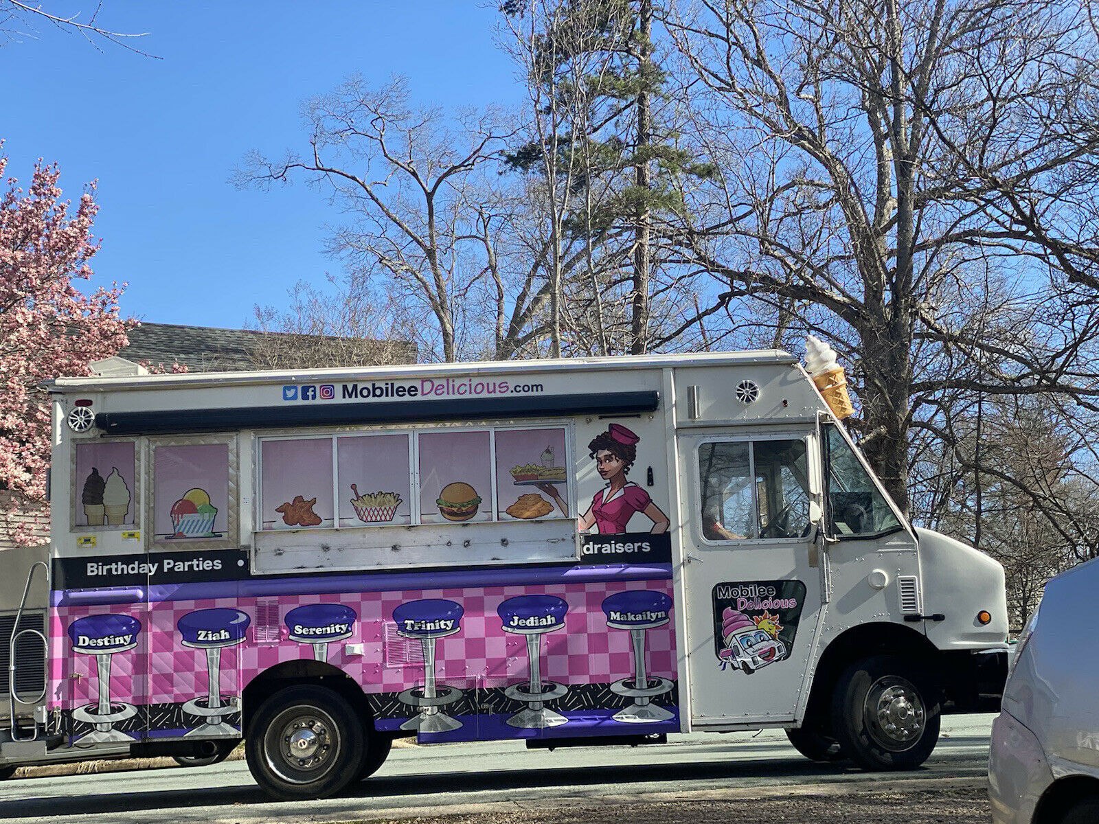 Soft Serve Ice Cream Truck Food Truck