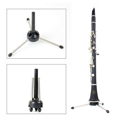 Tripod Holder Stand Portable Foldable For Oboe Flute Clarinet Sax Flute