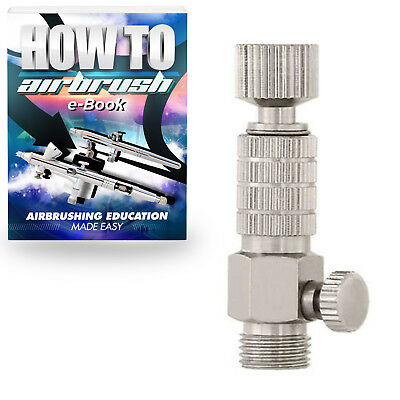 Airbrush Quick Release Coupling With Mac Valve Set