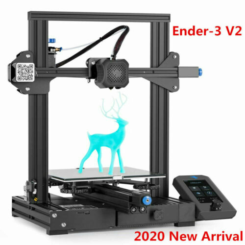 2021 Spring Sale Creality Upgrade Ender 3 V2 Fdm 3d Printer Silent Motherboard