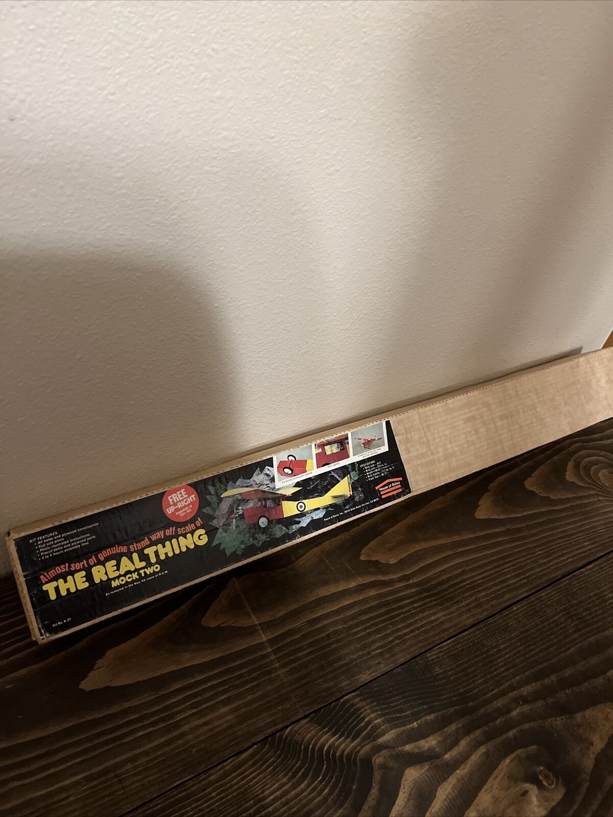 "wow"  **the Real Thing Rc Kit By House Of Balsa**  "great Vintage Kit"