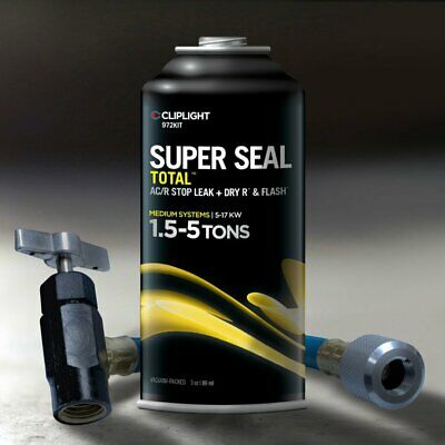 Cliplight 972kit Super Seal Total For 1.5-5  Ton A/c And Refrigeration Systems