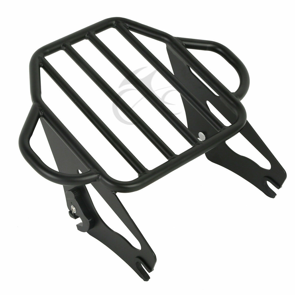 Detachable 2-up Luggage Rack Fit For Harley Touring Road King Street Glide 09-21
