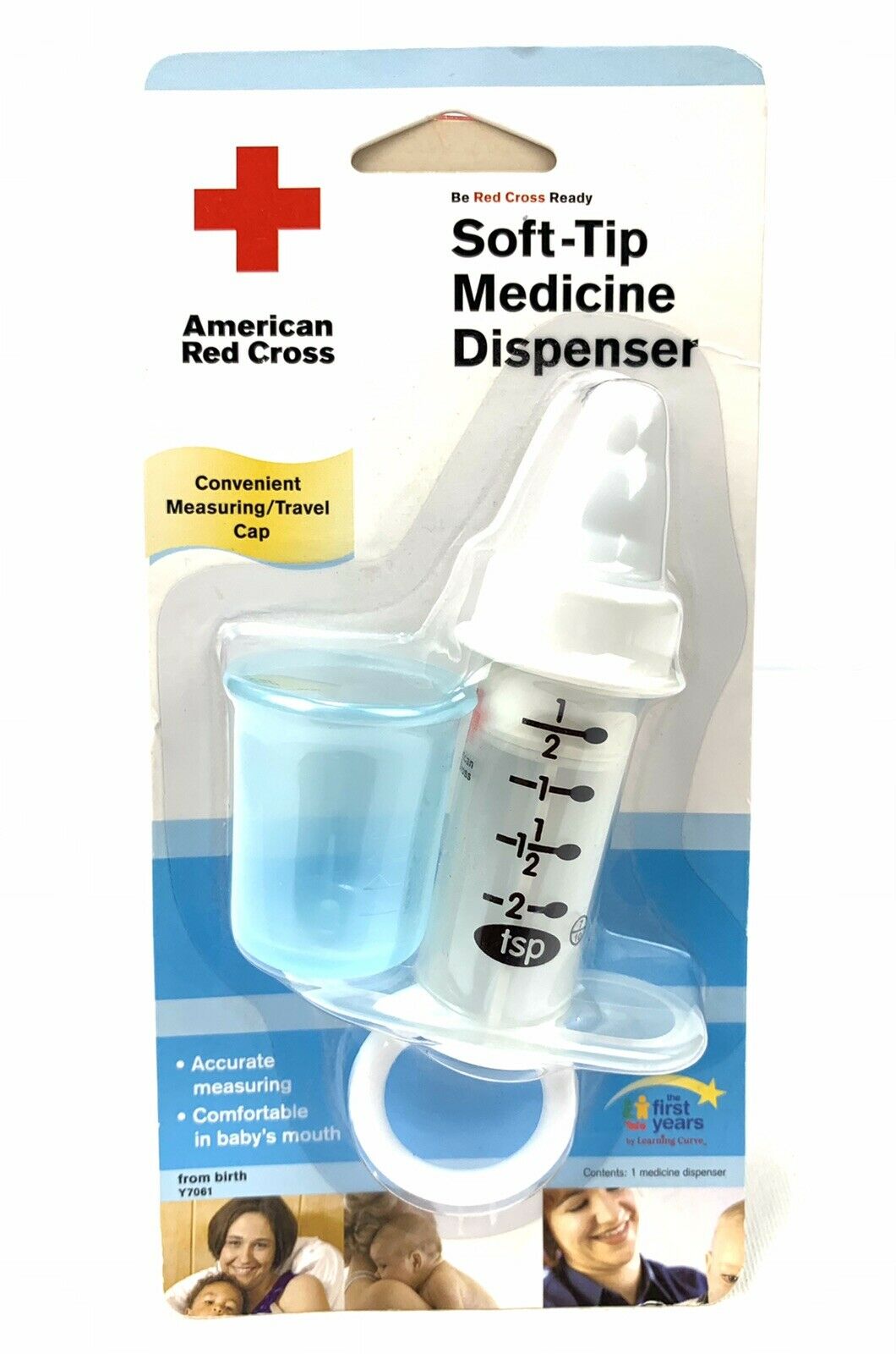 American Red Cross The First Years Soft Tip Medicine Dispenser Nwt
