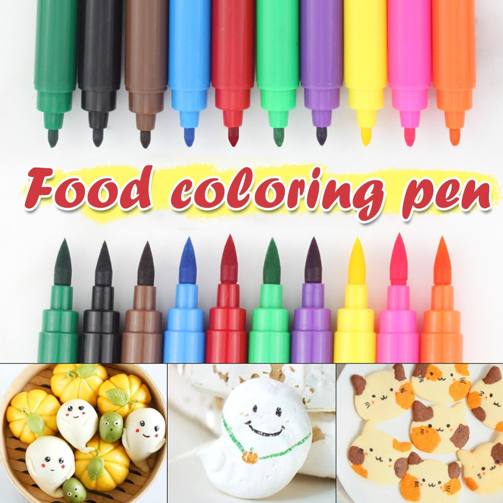 Sugarcraft Edible Pen Food Colour Pens Easy Cake Art Writing  Draw Icing