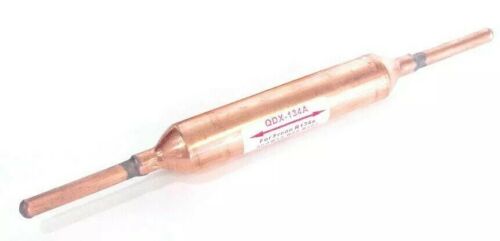 Copper Filter Drier-refrigeration-bi-direct.r407c/r134a/r12,22,502 "sweat-15gr