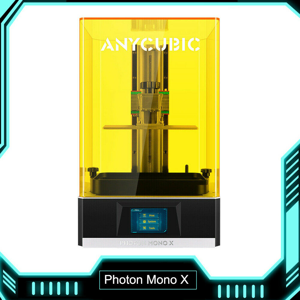 In Stock Anycubic Photon Mono X Photocuring Sla 3d Printer 192x120x245mm 4k Lcd