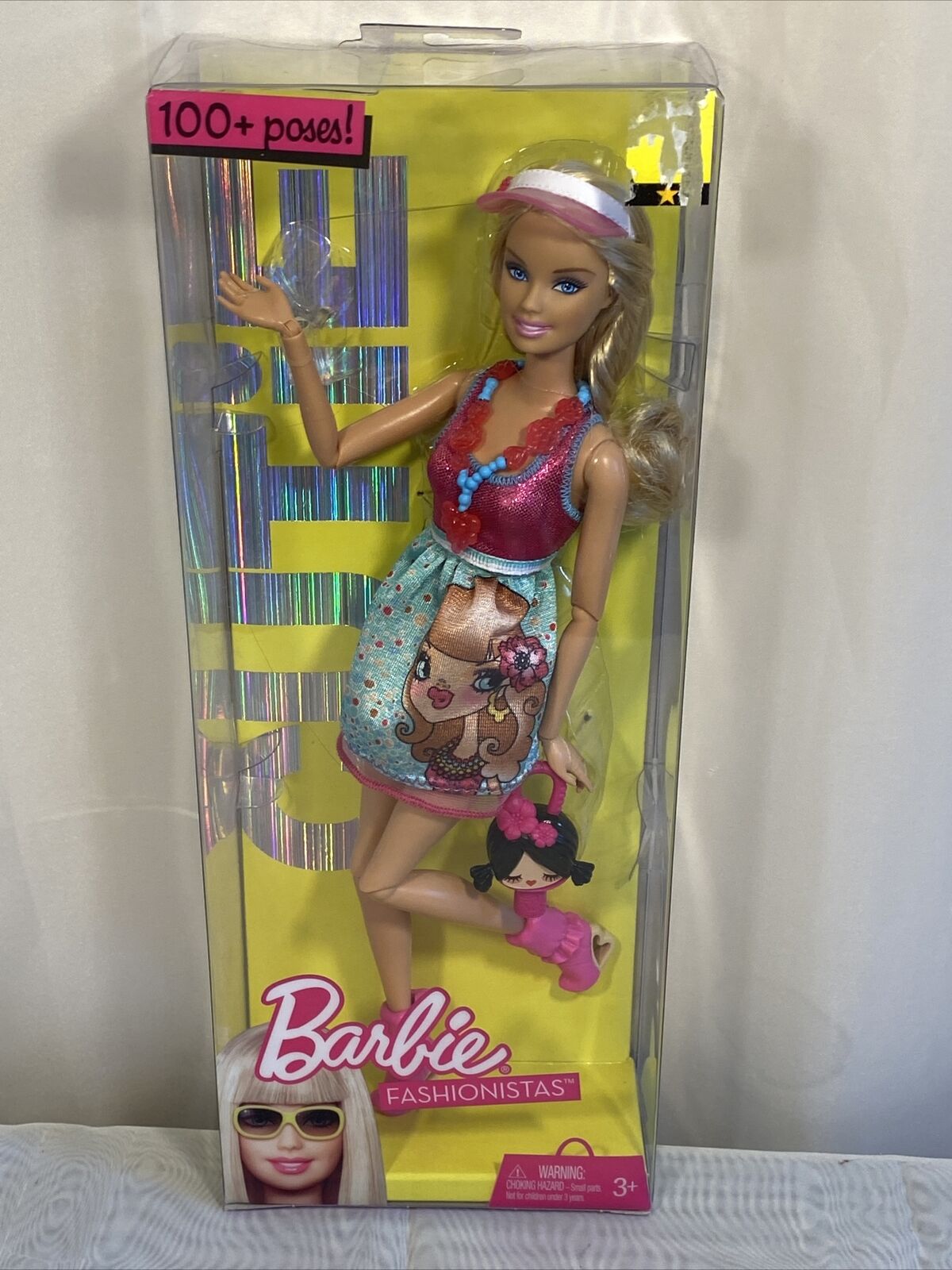 Cutie Barbie Fashionista 2009-nib💖