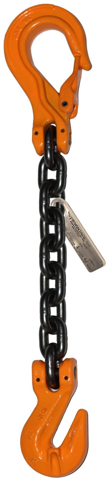 3/8" X 20' Grade 100 Lifting Chain Sling Grab Hook Safety Hook Latch Sgs Choker