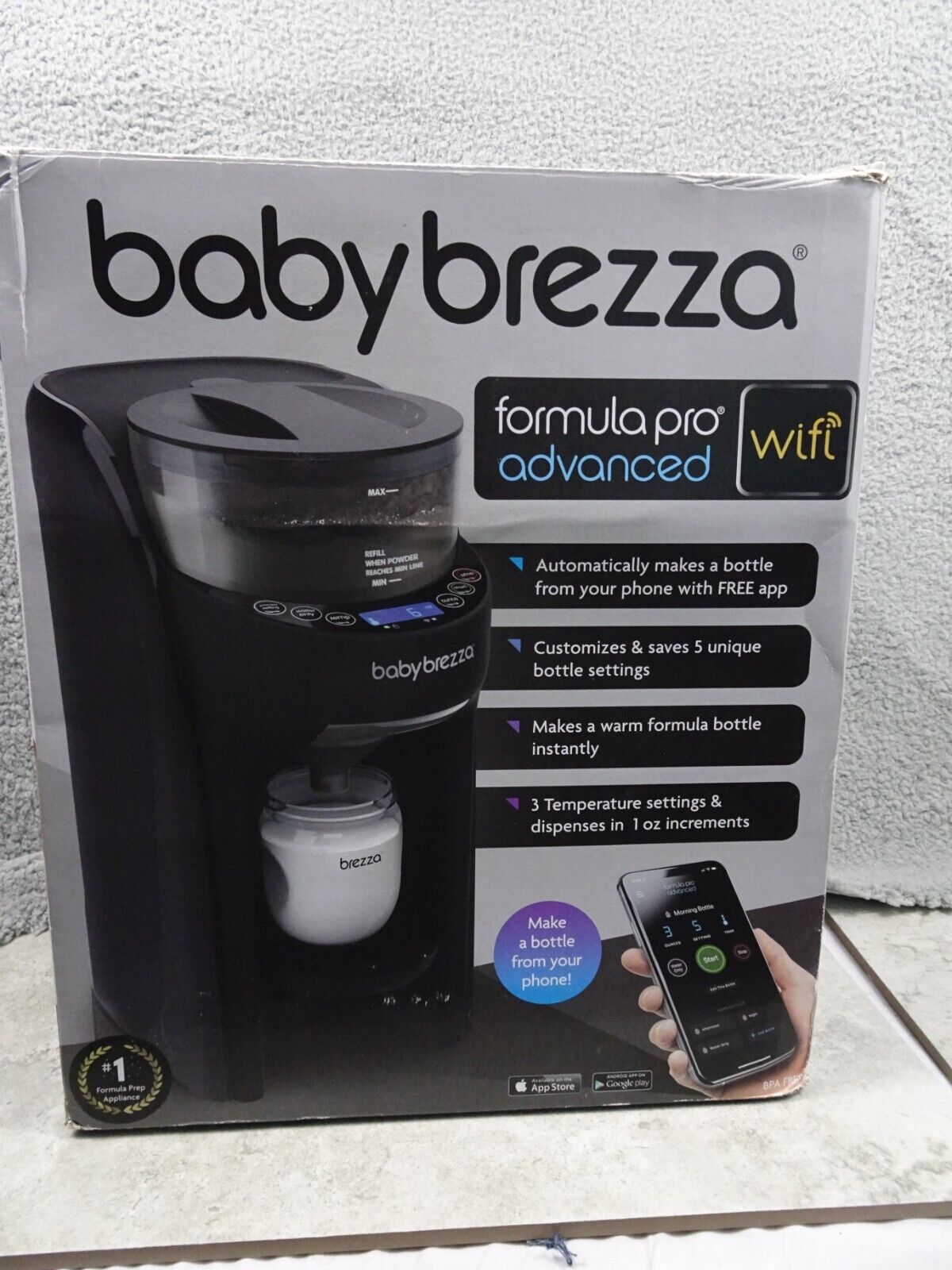 Baby Brezza Formula Pro Advanced Baby Formula Dispenser, Wifi Not Working