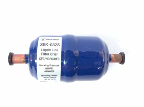 Liquid Line Filter Driers, 1/4 Odf ,3 Cubic Inches