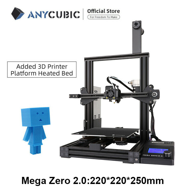 Us Anycubic Mega Zero 2.0 3d Printer Diy 220*220*250mm High-precision Easy Level